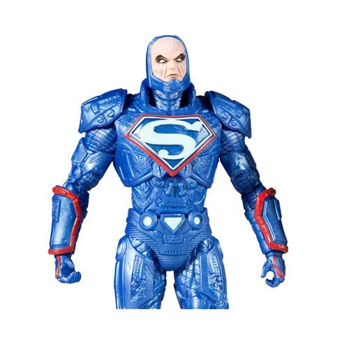 DC Multiverse Lex Luthor Blue Power Suit Justice League: The Darkseid War 7-Inch Scale Action Figure - Action & Toy Figures Heretoserveyou