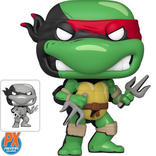 Funko Pop! Teenage Mutant Ninja Turtles Comic Raphael Pop! Vinyl Figure - Previews Exclusive - Funko pop Heretoserveyou