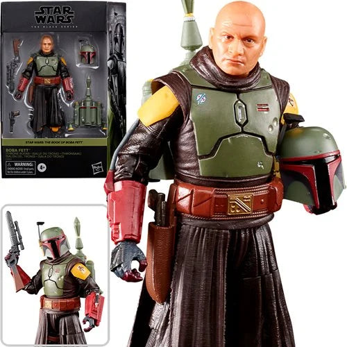 Star Wars The Black Series Boba Fett (Throne Room) Deluxe 6-Inch Action Figure - Action & Toy Figures Heretoserveyou