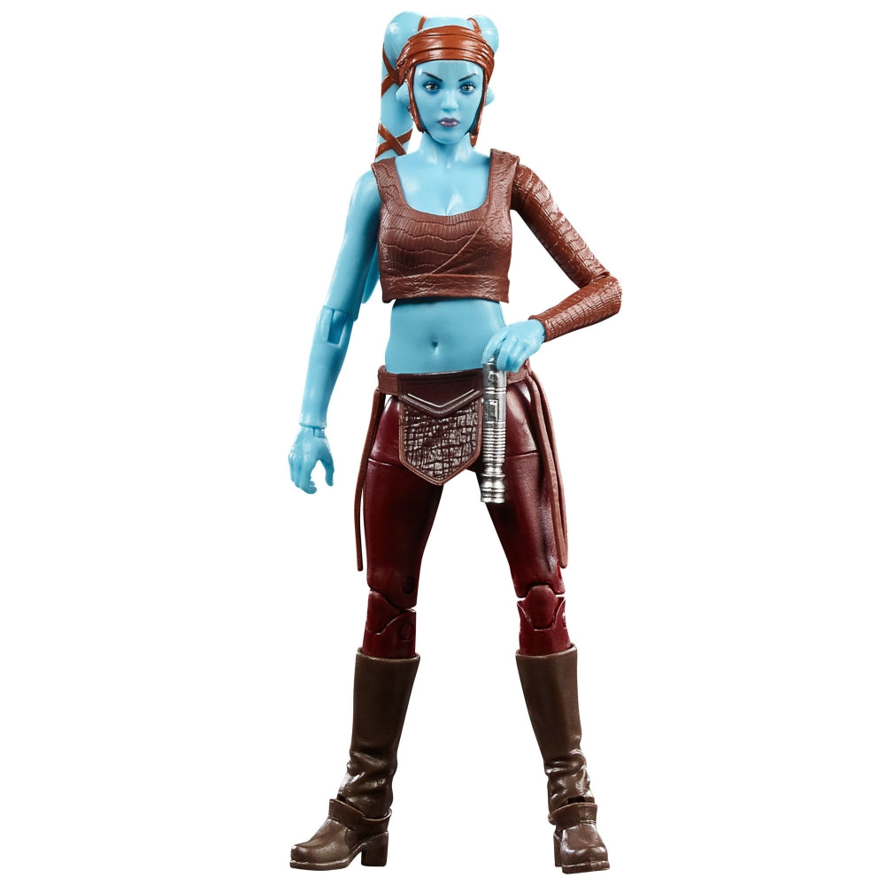 Star Wars The Black Series Aayla Secura Toy 6-Inch Action Figure