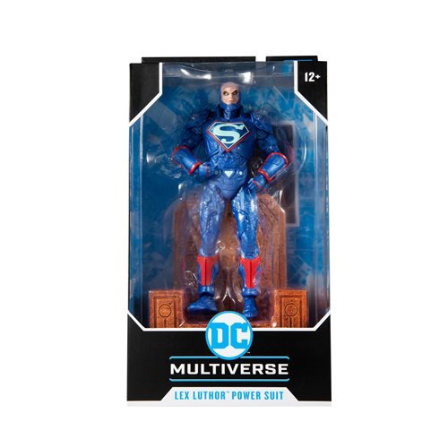 DC Multiverse Lex Luthor Blue Power Suit Justice League: The Darkseid War 7-Inch Scale Action Figure - Action & Toy Figures Heretoserveyou