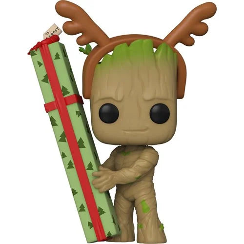 Funko Pop! The Guardians of the Galaxy Holiday Special Groot Pop! Vinyl Figure