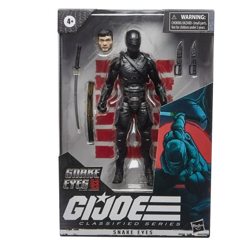 G.I. Joe Classified Series Snake Eyes: G.I. Joe Origins Snake Eyes Action Figure 16, Premium 6-Inch Scale Toy with Custom Package Art - Action & Toy Figures Heretoserveyou