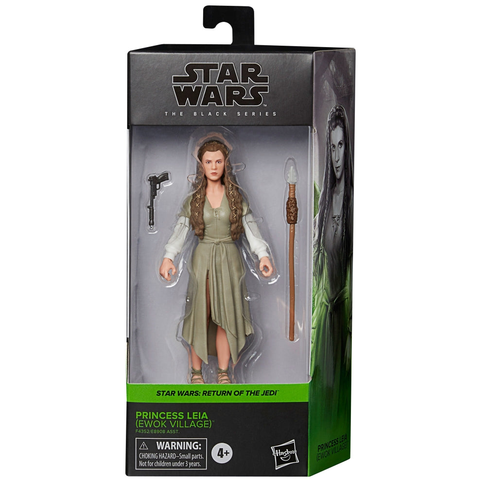 Star Wars The Black Series Princess Leia (Ewok Village) Action Figure Toys