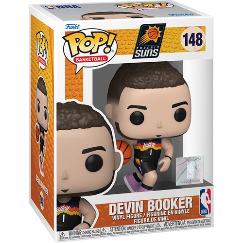 Funko Pop! NBA Suns Devin Booker (City Edition 2021) Pop! Vinyl Figure - Bobblehead Figures Heretoserveyou
