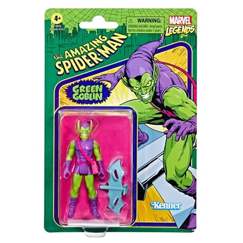 Marvel Legends Retro 375 Collection Green Goblin 3.75 Inch Action Figure - Action & Toy Figures Heretoserveyou