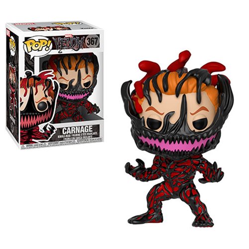 Funko Pop! Marvel Venom Carnage Cletus Kasady Pop! Vinyl Figure #367 - Action & Toy Figures Heretoserveyou
