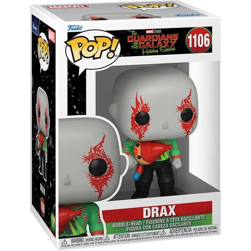 Funko Pop! The Guardians of the Galaxy Holiday Special Drax Pop! Vinyl Figure