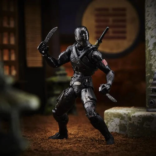 G.I. Joe Classified Series Snake Eyes: G.I. Joe Origins Snake Eyes Action Figure 16, Premium 6-Inch Scale Toy with Custom Package Art - Action & Toy Figures Heretoserveyou