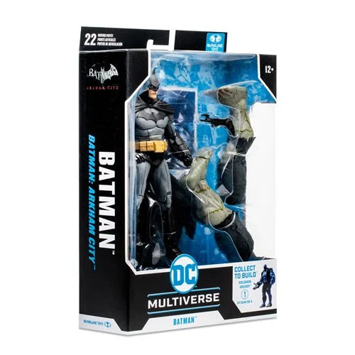 *Pre-Order* DC Gaming Build-A Wave 1 Batman: Arkham City Batman 7-Inch Scale Action Figure - Action & Toy Figures Heretoserveyou