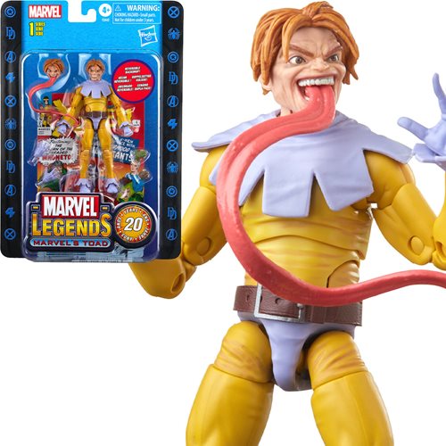 Marvel Legends 20th Anniversary Retro Toad 6-Inch Action Figure - Action & Toy Figures Heretoserveyou