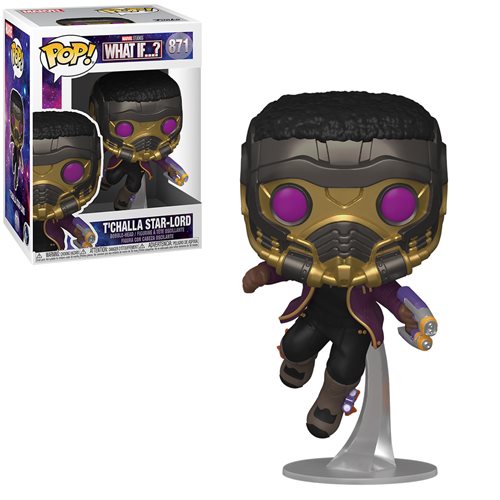 Funko Pop! Marvel's What If T'Challa Star-Lord Pop! Vinyl Figure - Funko pop Heretoserveyou