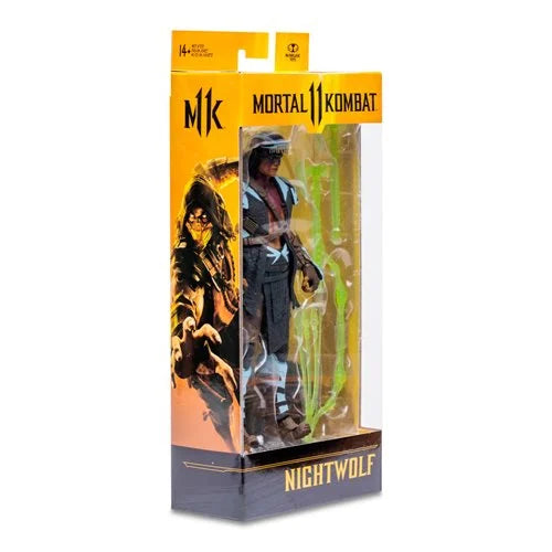 Mortal Kombat Wave 9 Nightwolf 7-Inch Scale Action Figure - Action & Toy Figures Heretoserveyou