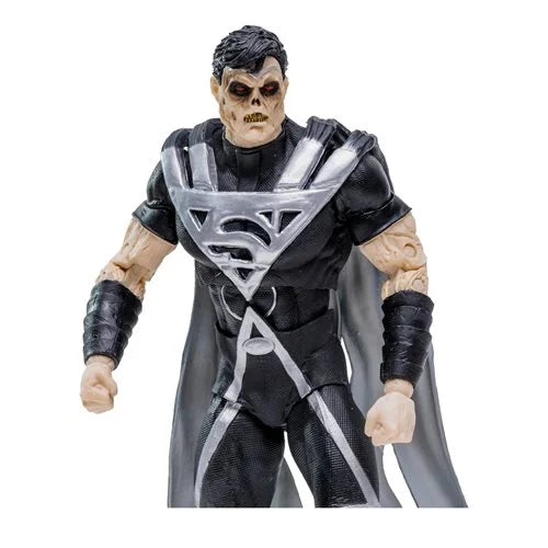 DC Build-A Wave 8 Blackest Night Black Lantern Superman 7-Inch Scale Action Figure - Action & Toy Figures Heretoserveyou