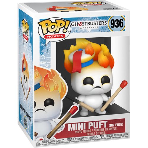 Funko Pop! Ghostbusters 3: After Life Mini Puft on Fire Pop! Vinyl Figure - Funko pop Heretoserveyou