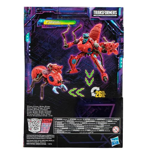 Transformers Generations Legacy Voyager Predacon Inferno Action Figure Toy