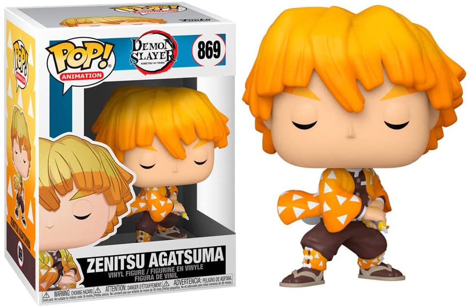 Demon Slayer Zenitsu Agatsuma Pop! Vinyl Figure - Heretoserveyou