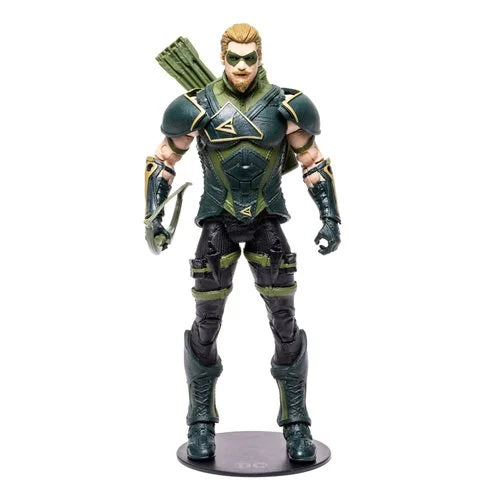 DC Multiverse Green Arrow 7" Action Figure with Accessories - Action & Toy Figures Heretoserveyou