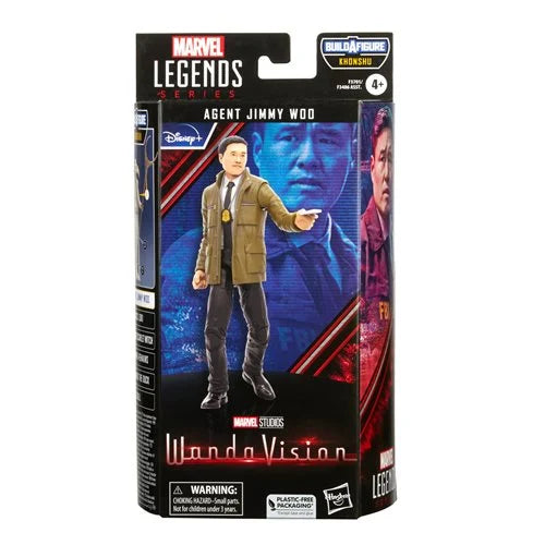 Marvel Legends WandaVision Agent Jimmy Woo 6-Inch Action Figure - Action & Toy Figures Heretoserveyou