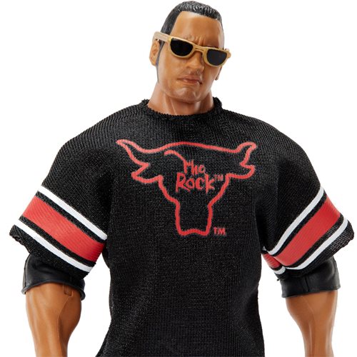 Mattel - WWE Top Picks 2022 Wave 2 The Rock Elite Action Figure - Action & Toy Figures Heretoserveyou