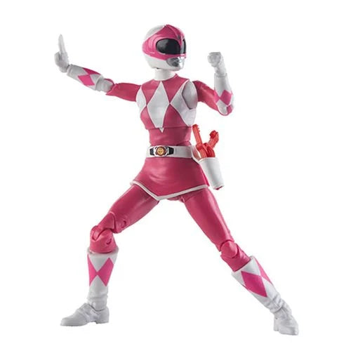 Power Rangers Lightning Collection Mighty Morphin Power Rangers Pink Ranger 6-Inch Action Figure - Action & Toy Figures Heretoserveyou