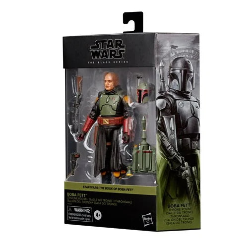 Star Wars The Black Series Boba Fett (Throne Room) Deluxe 6-Inch Action Figure - Action & Toy Figures Heretoserveyou