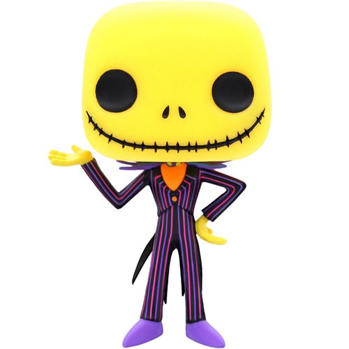 Funko Pop! The Nightmare Before Christmas Jack Skellington Blacklight Pop! Vinyl Figure - Action & Toy Figures Heretoserveyou