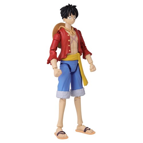 Bandai One Piece Anime Heroes Monkey D. Luffy Action Figure - Action & Toy Figures Heretoserveyou