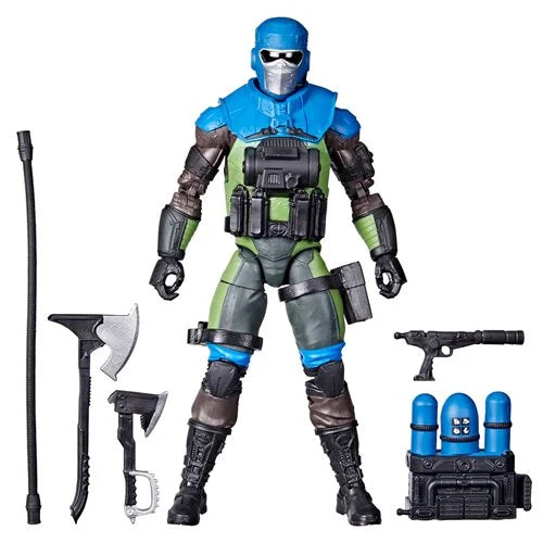 G.I. Joe Classified Series 6-Inch Mad Marauders Gabriel Barbecue Kelly Action Figure