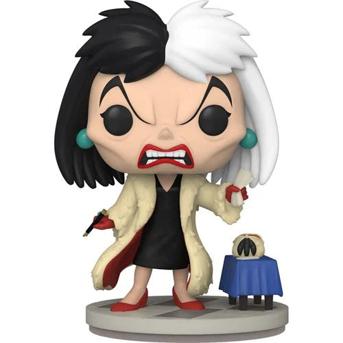 Funko Pop! Disney Villains Cruella de Vil Pop! Vinyl Figure - Funko pop Heretoserveyou