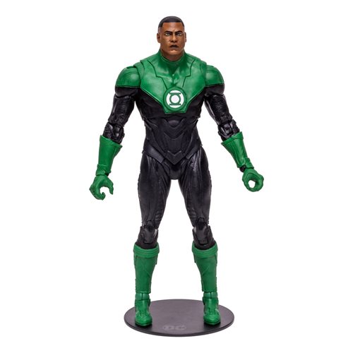 DC Build-A Wave 7 Endless Winter Green Lantern John Stewart 7-Inch Scale Action Figure - Action & Toy Figures Heretoserveyou