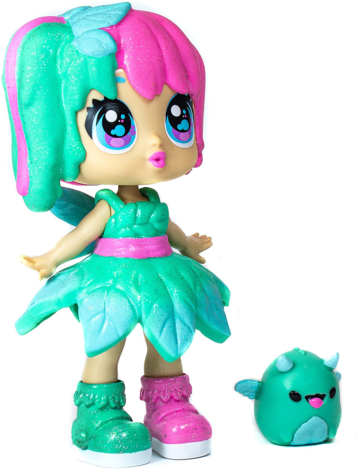 Bubble Trouble Doll - Minty Magic - Scented Squishy Doll - Dolls Heretoserveyou
