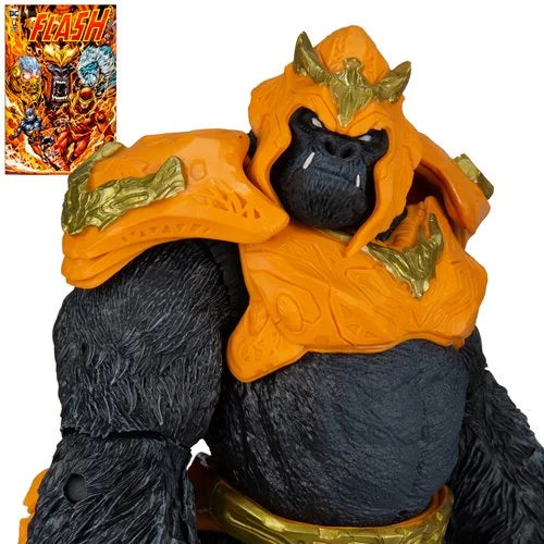 *Pre-Order* The Flash Gorilla Grodd Page Punchers Megafig Action Figure with The Flash Comic Book - Action & Toy Figures Heretoserveyou