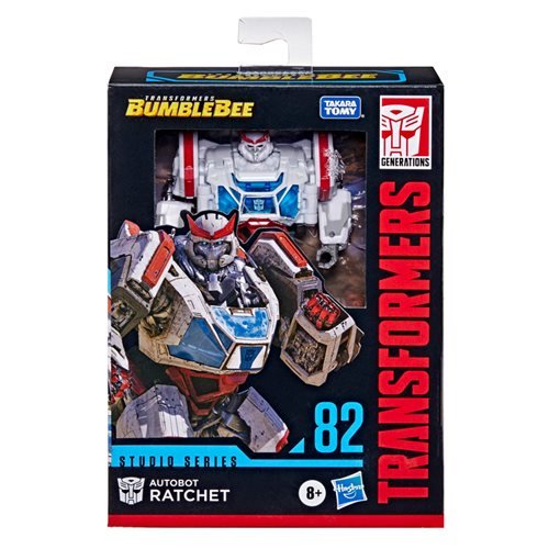 Hasbro Transformers Studio Series Deluxe Ratchet (Bumblebee) - Transformer action figure Heretoserveyou