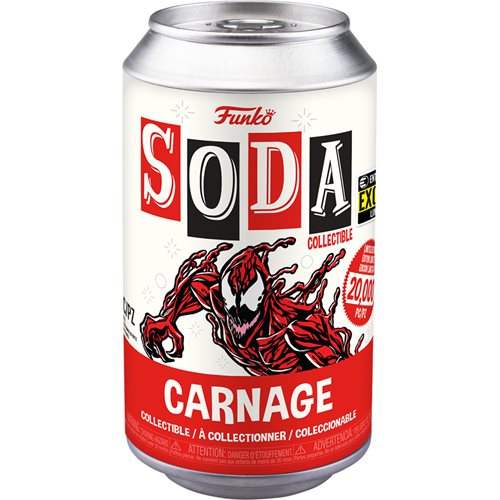 (Dented Cans) Funko Pop! Marvel Carnage Soda Vinyl Figure - EE Exclusive - Action & Toy Figures Heretoserveyou