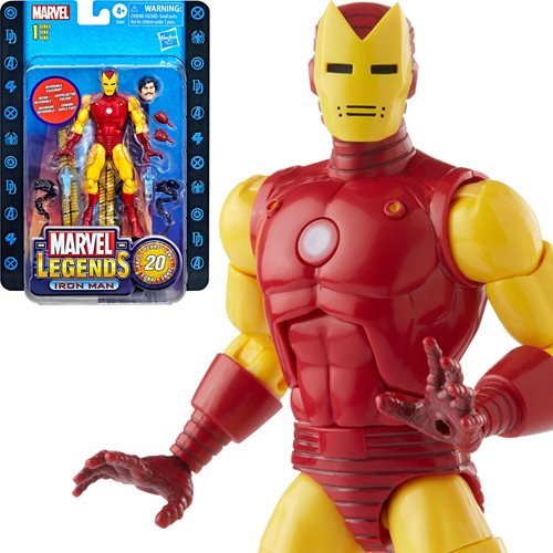 Marvel Legends 20th Anniversary Series 1 Iron Man 6-inch Action Figure - Action & Toy Figures Heretoserveyou
