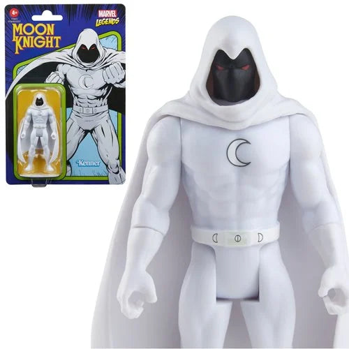 Marvel Legends Retro Collection Moon Knight Action Figure - Action & Toy Figures Heretoserveyou