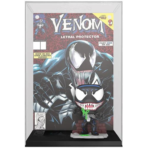 Funko Pop! Marvel Venom Pop! Lethal Protector Comic Cover Vinyl Figure - Previews Exclusive - Action & Toy Figures Heretoserveyou