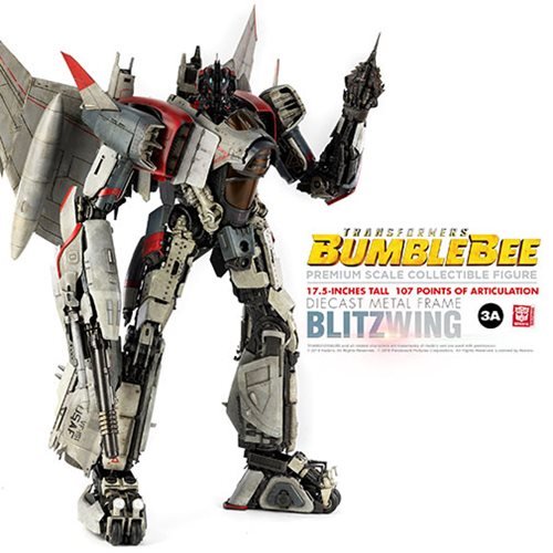 Transformers Bumblebee Movie Blitzwing Premium Scale Action Figure - Transformer action figure Heretoserveyou