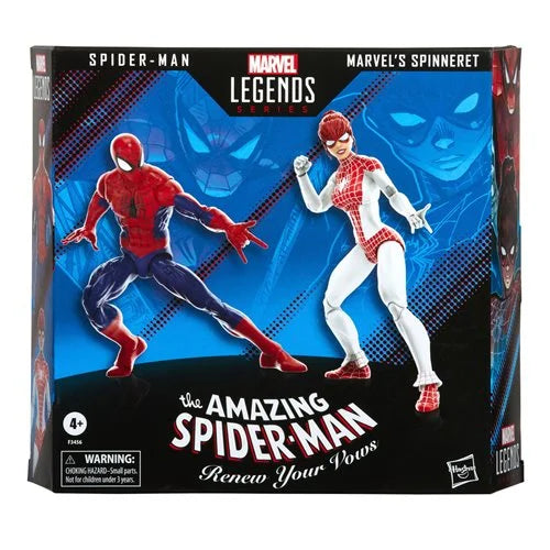 Spider-Man Marvel Legends Spider-Man and Spinneret 6-inch Action Figure 2-Pack - Action & Toy Figures Heretoserveyou