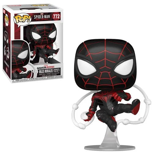 Spider-Man Miles Morales Game Advanced Tech Suit Pop! Vinyl Figure - Action & Toy Figures Heretoserveyou