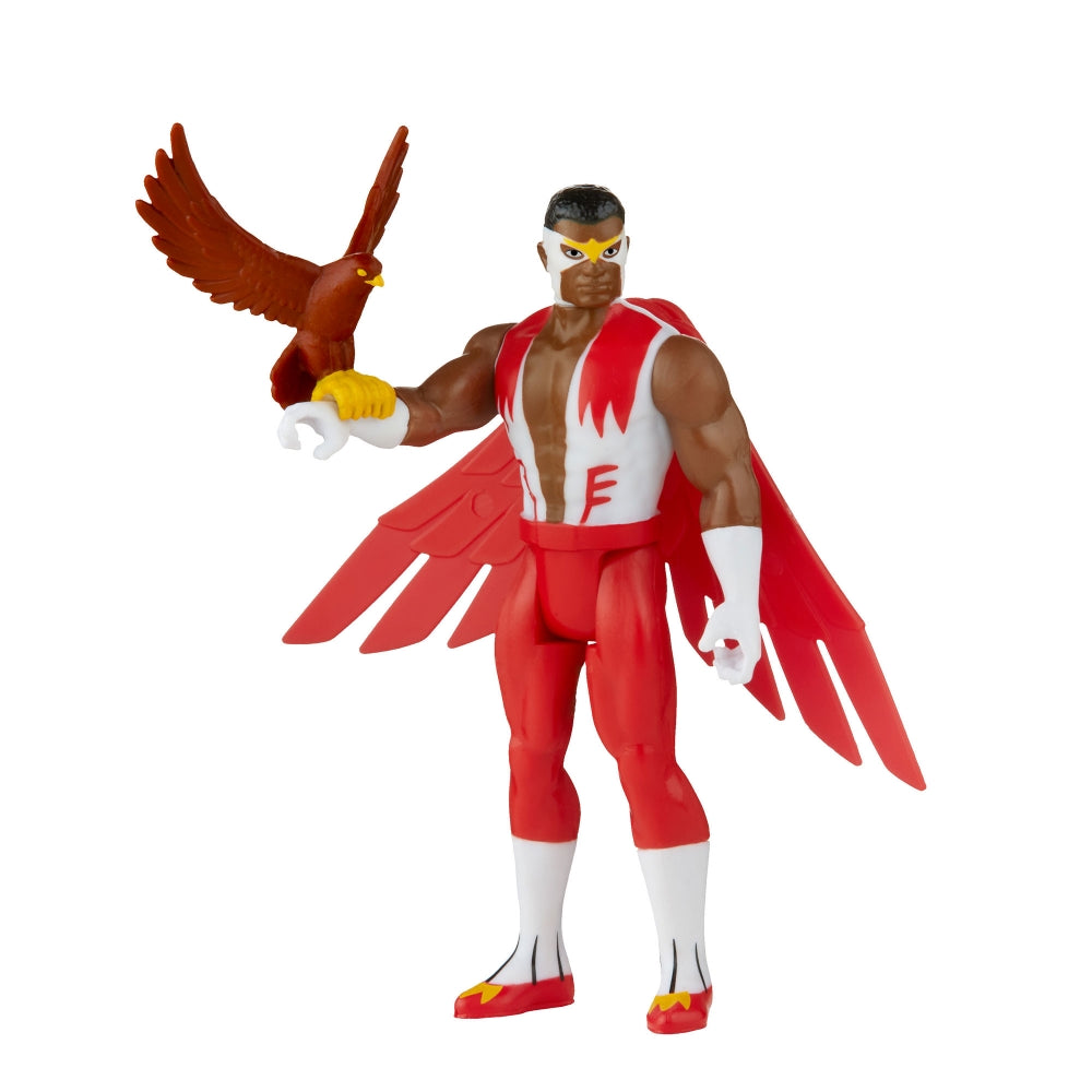 Marvel Legends Series 3.75-inch Retro 375 Collection Marvel’s Falcon Action Figure Toy - Action & Toy Figures Heretoserveyou