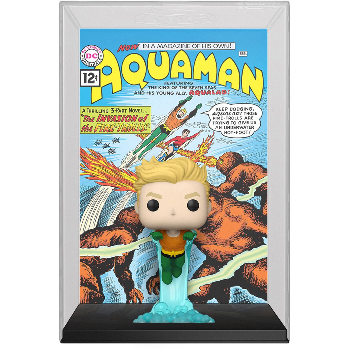 Aquaman Pop! Comic Cover Figure with Case