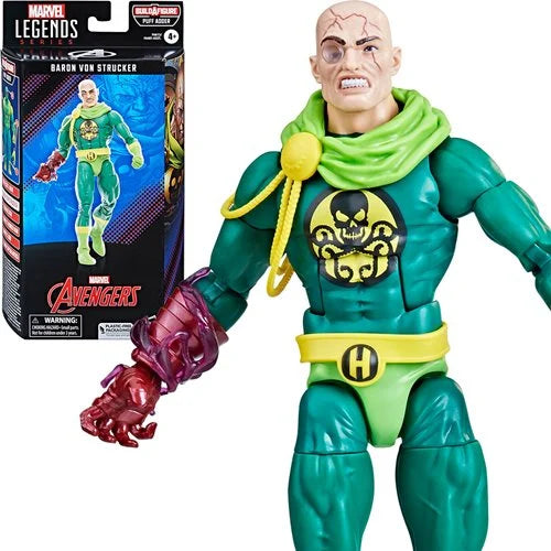 Avengers 2023 Marvel Legends Baron von Strucker 6-Inch Action Figure