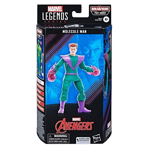 Avengers 2023 Marvel Legends Molecule Man 6 Inch Action Figure