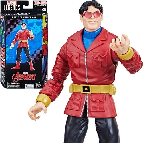 Avengers 2023 Marvel Legends Wonder Man 6-Inch Action Figure