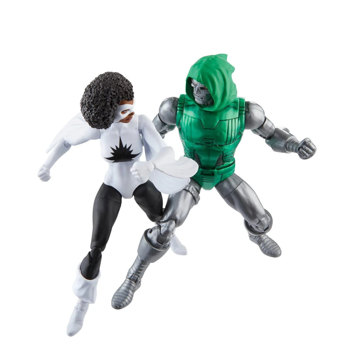 Avengers 60th Anniversary Marvel Legends Captain Marvel vs. Doctor Doom 6-Inch Action Figures - Heretoserveyou