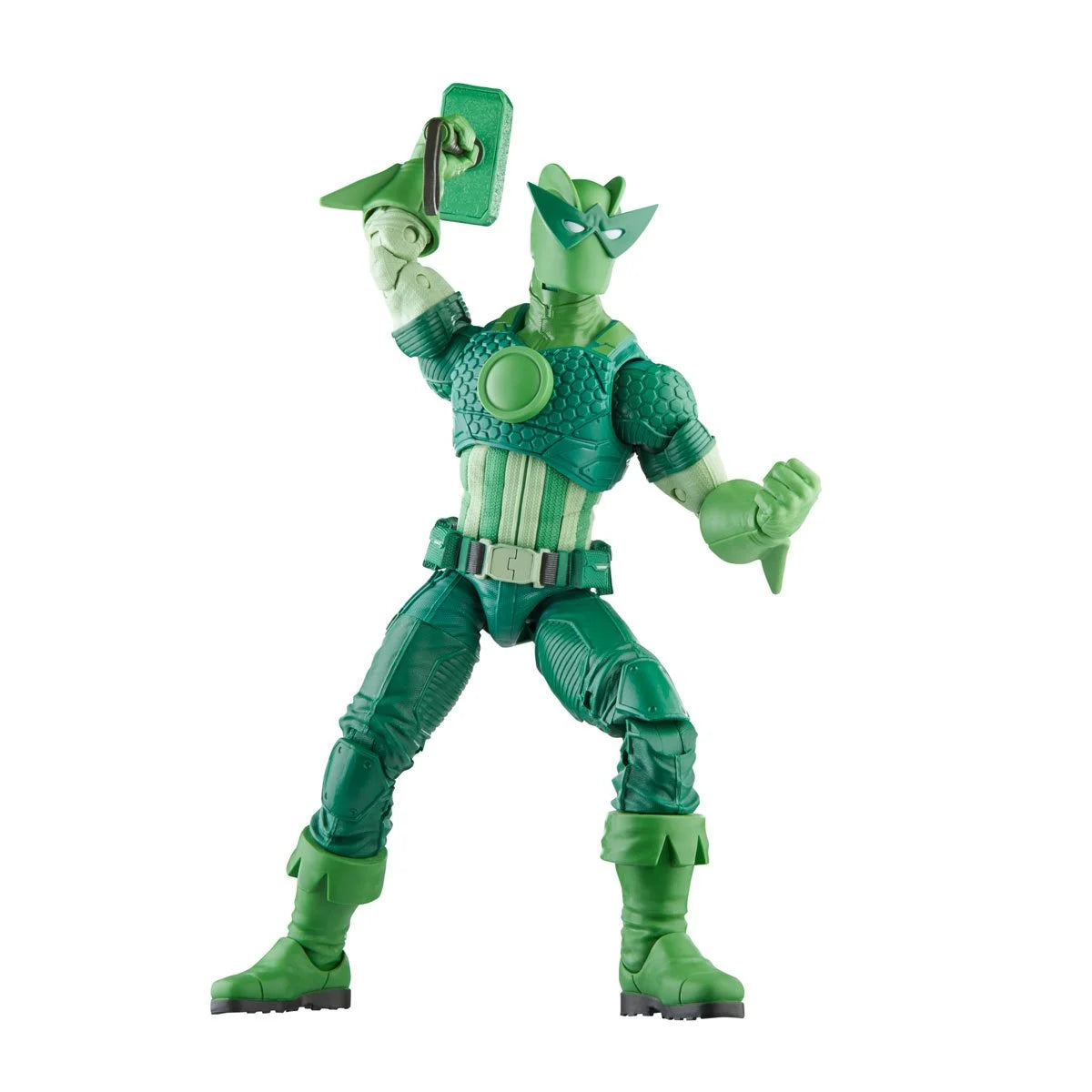 Super-Adaptoid with hammer pose - Heretoserveyou