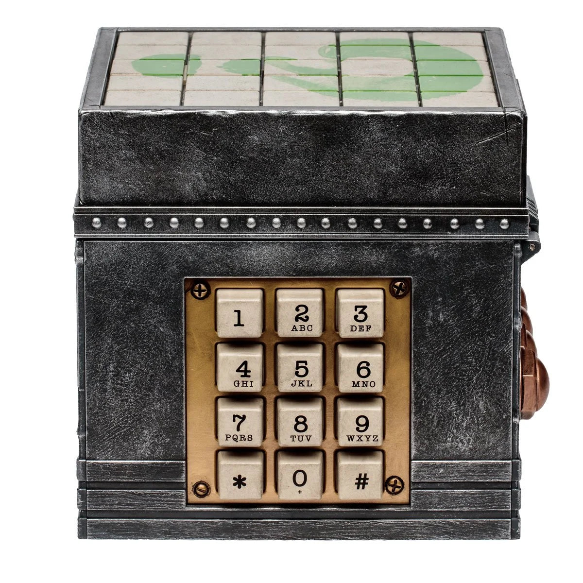 Batman The Riddler Puzzle Box by Edward Nygma Replica showing Numbers - Heretoserveyou