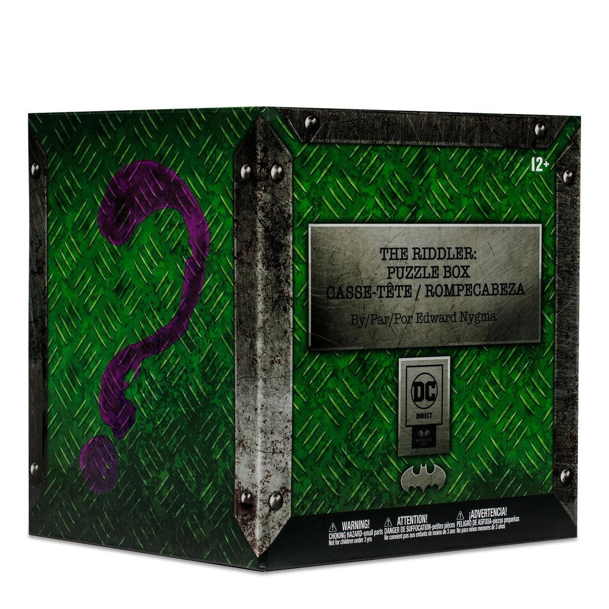 Batman The Riddler Puzzle Box by Edward Nygma Replica showing Numbers - Heretoserveyou